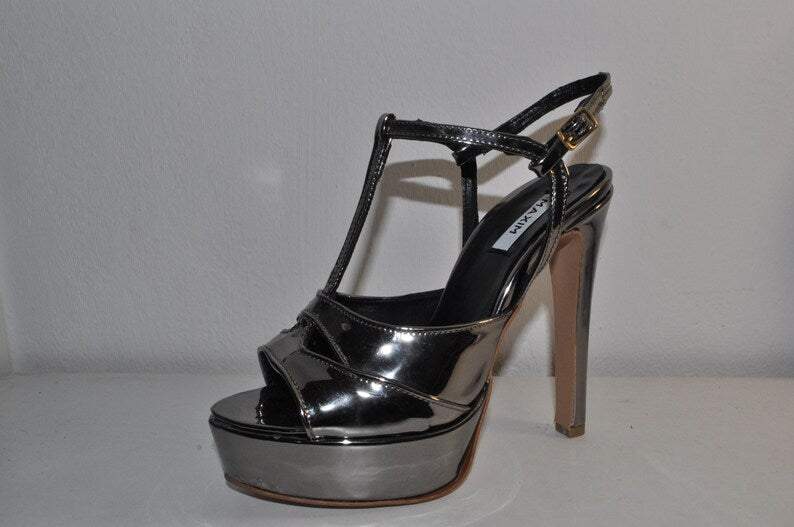 Elegant Chunky High Heel Sandals: Women’s Evening Shoes