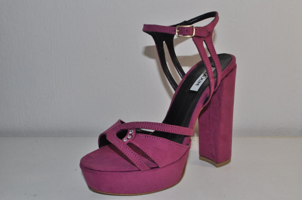 “Luxury Women’s Olivia Chunky Heel Sandals – Handmade Leather Heels”