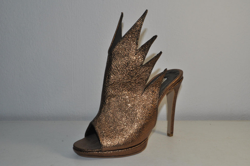 “Designer Women’s Handmade Leather High Heel Sandals – Sophisticated Evening Heels”