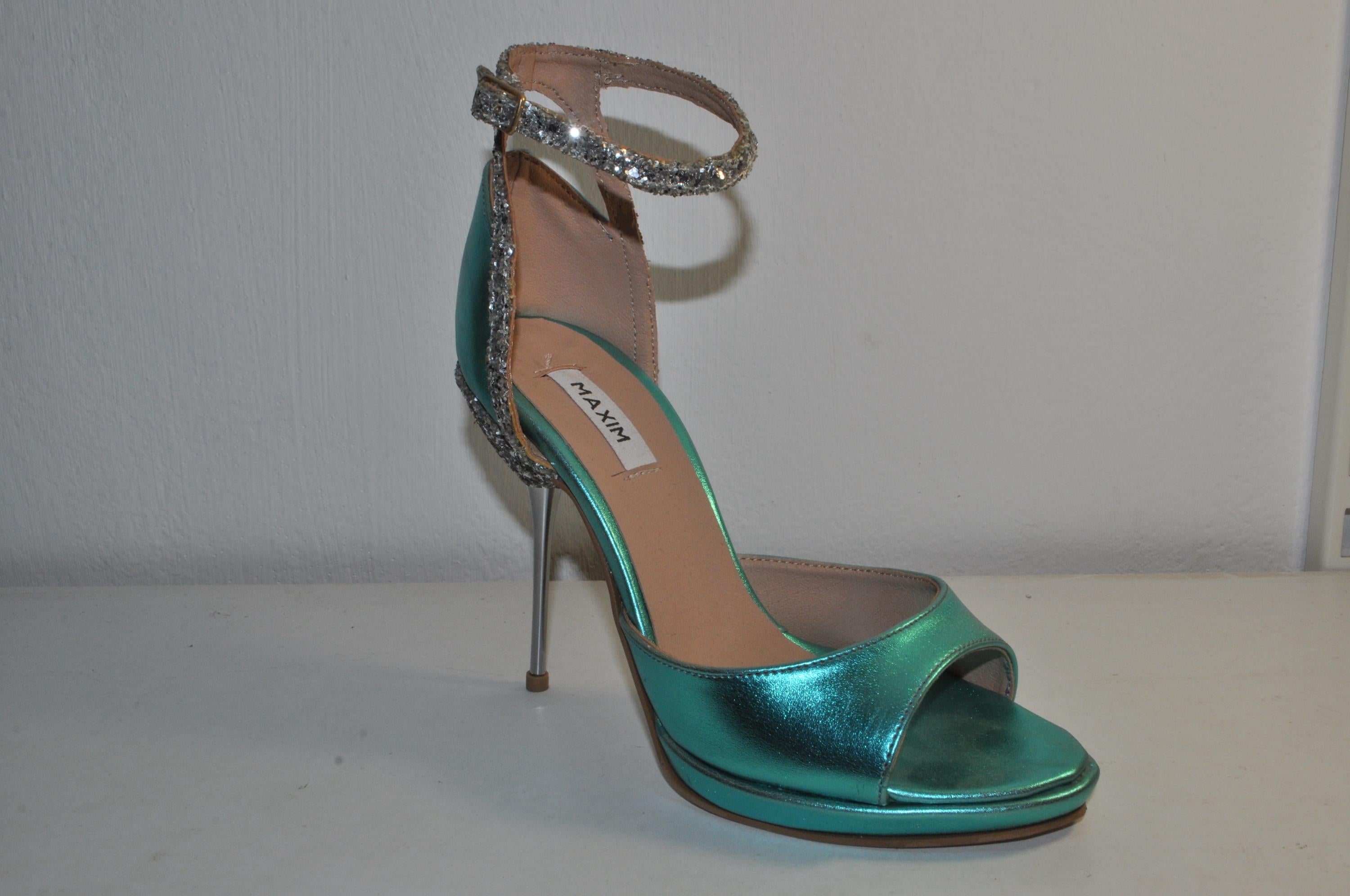 Gabriella High Heel Sandals – Chunky Heel Evening Shoes