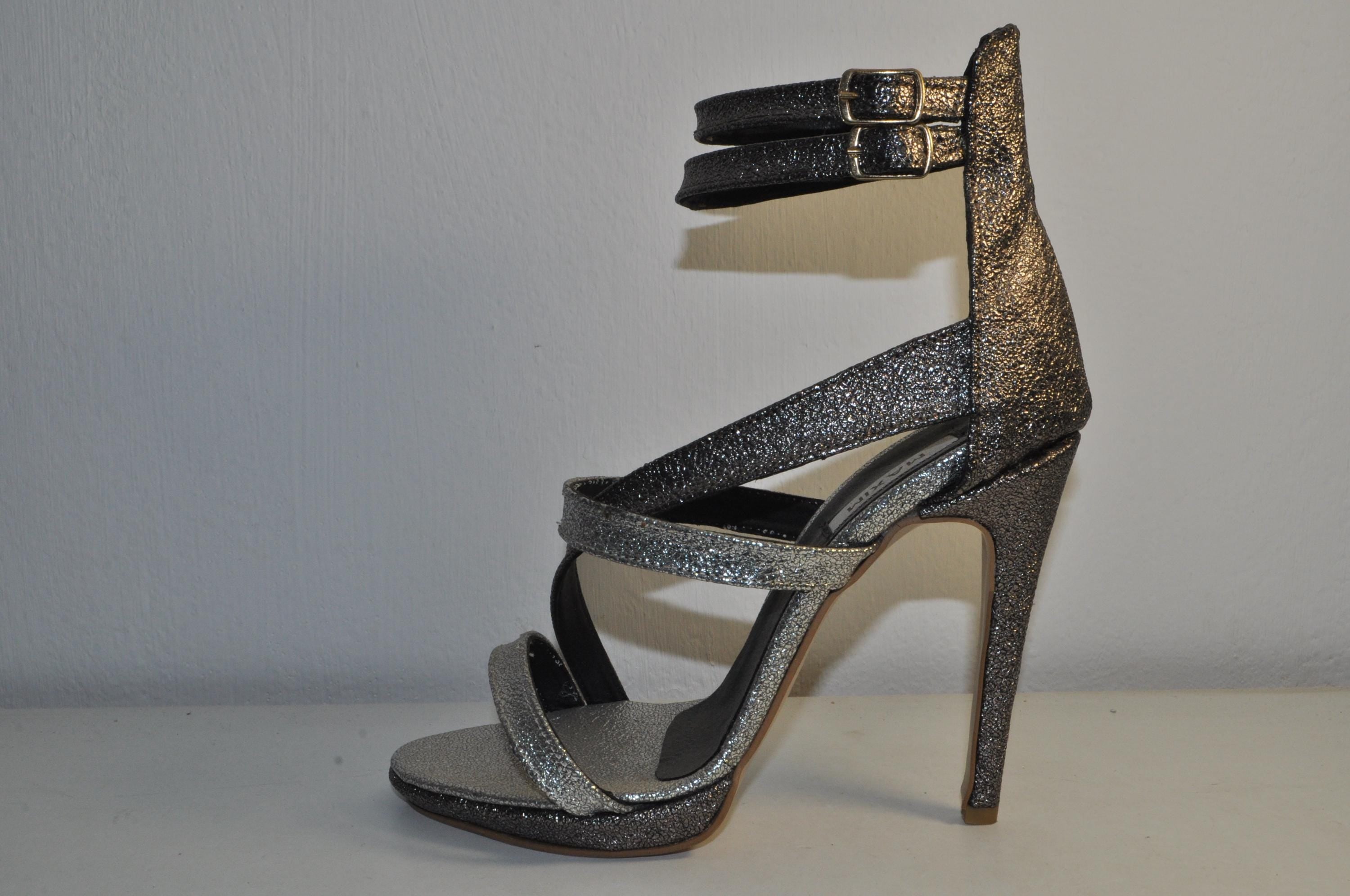 “Designer Women’s Handmade Glamour High Heel Sandals – Sophisticated Evening Shoes”