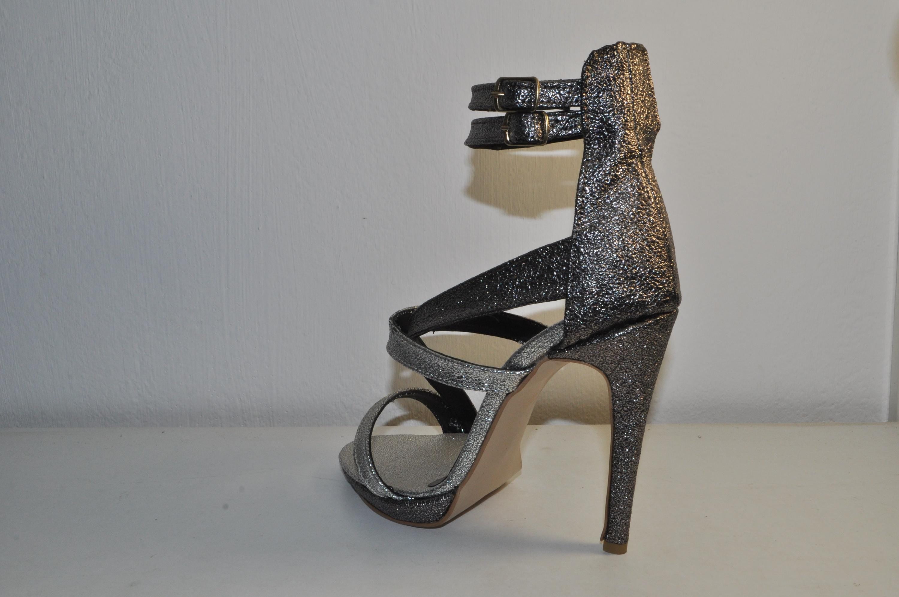 “Designer Women’s Handmade Glamour High Heel Sandals – Sophisticated Evening Shoes”