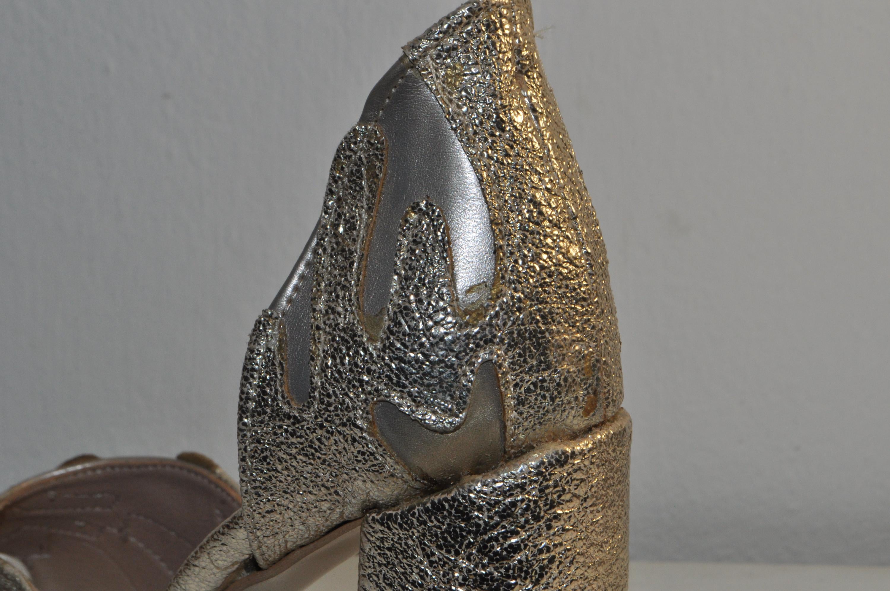 Gold Chunky Heel Luxury Sandals – Evening High Heels for Women