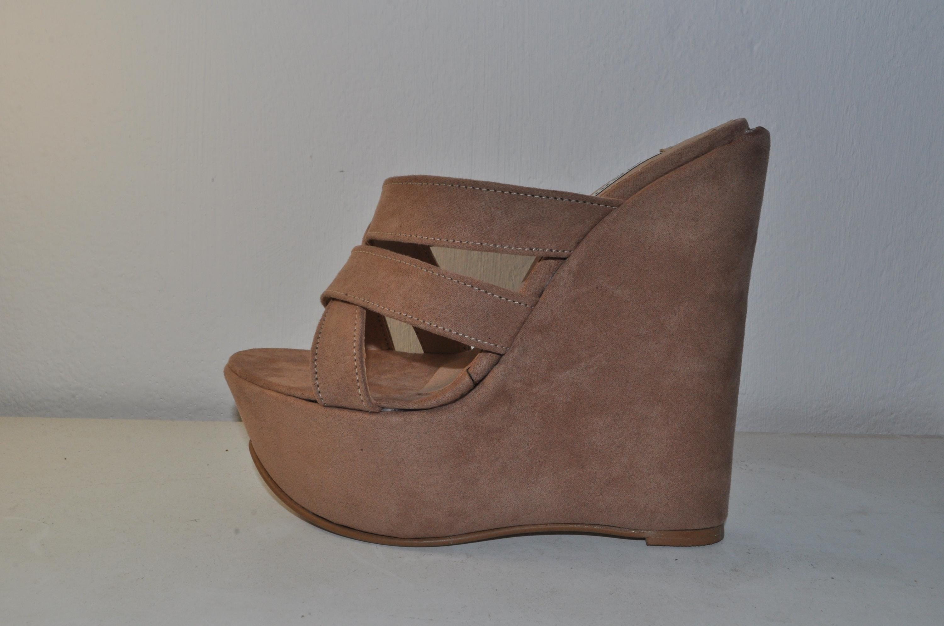 High Wedge Platform Sandals: Luxury Women’s Shoes